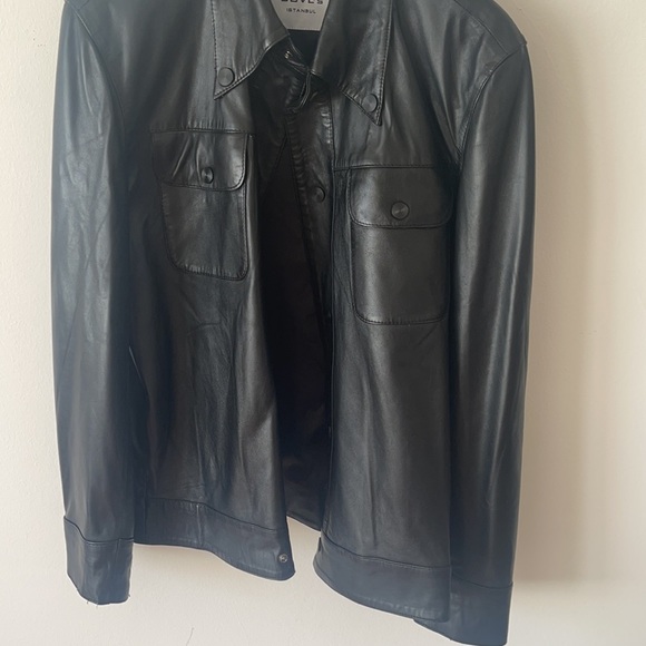Men leather Jacket - Picture 3 of 6